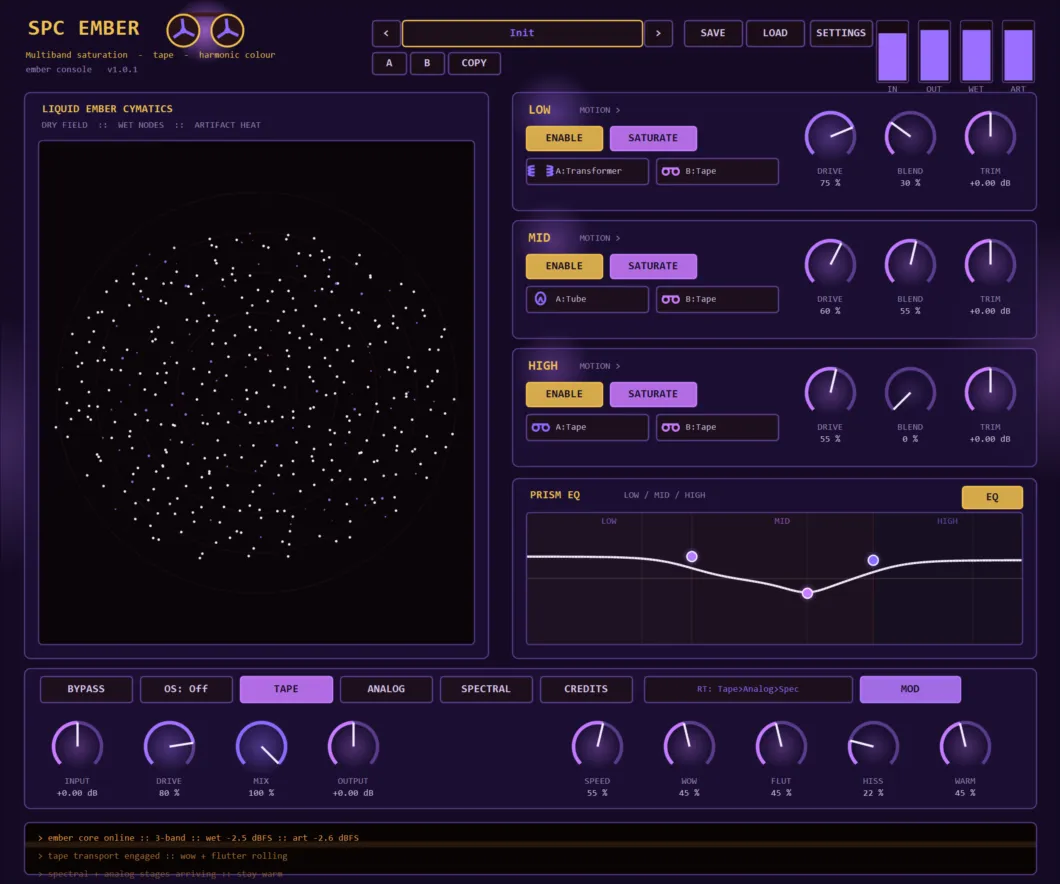 SPC Ember interface 3