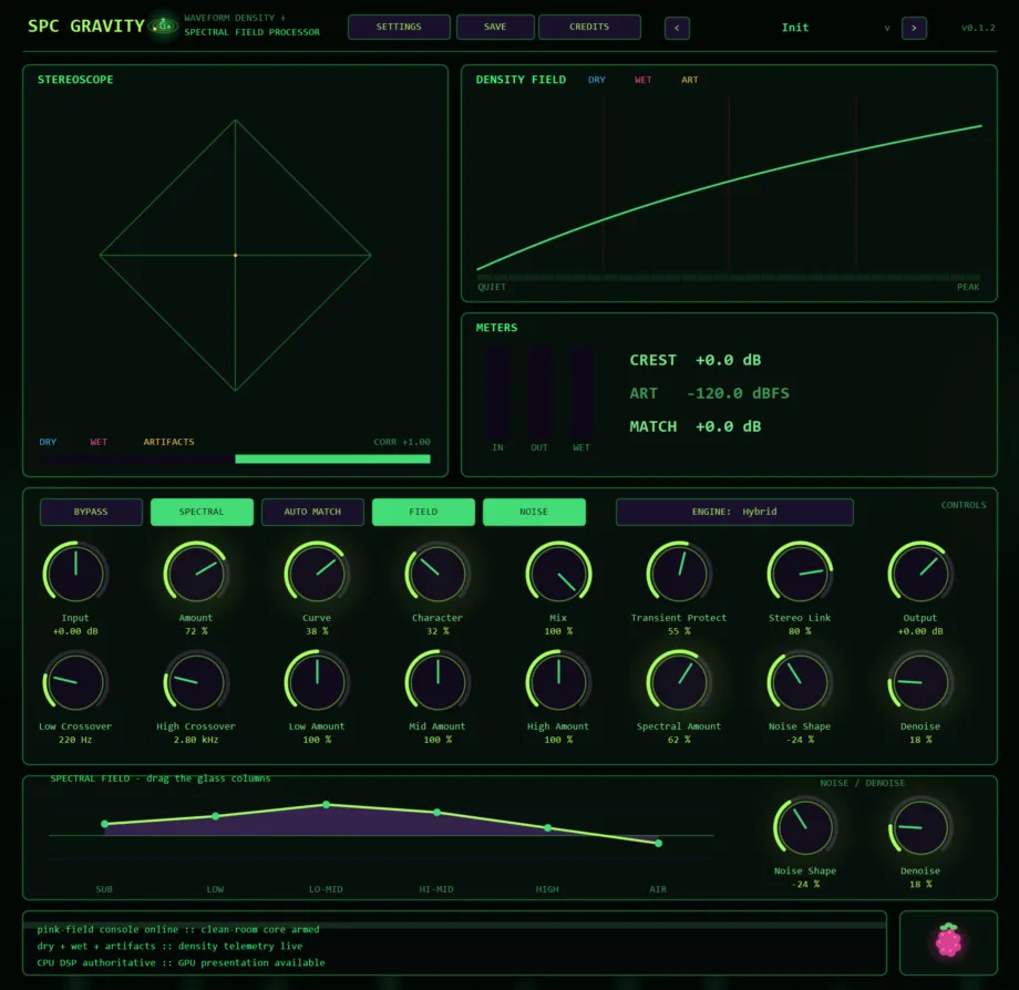 SPC Gravity interface 3