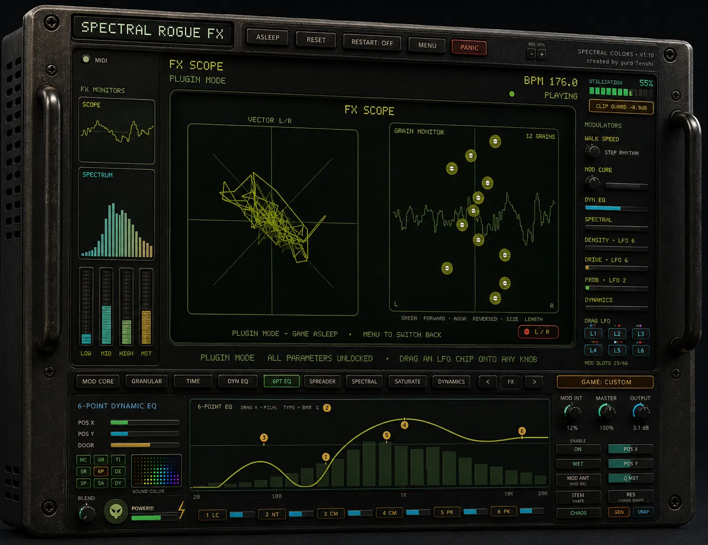 SPC RogueFX — high-resolution product artwork